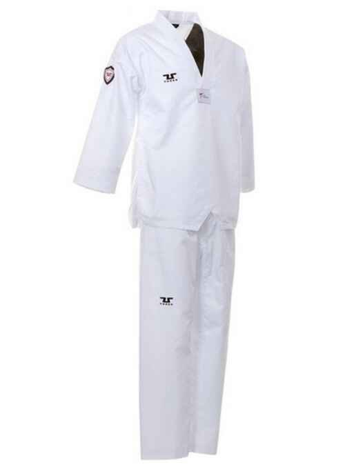 DOBOK TUSAH EZ-FIT FIGHTER CUELLO BLANCO