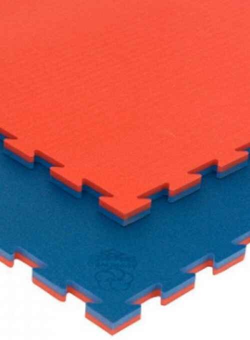 TATAMI PUZZLE DAN HOMOLOGADO WKF AZUL/ROJO 1x1m 2cm GROSOR (CONSULTA PRECIO SEGUN CANTIDAD Y POBLACION)