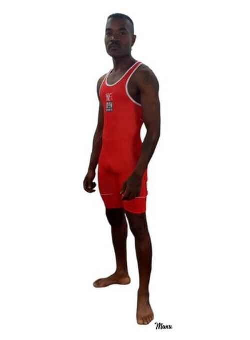 MALLOT LUCHA DANsports PYDNA MEN ROJO