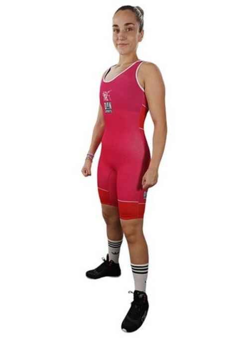 MALLOT LUCHA FEMENINO DANsports PYDNA WOMEN MAGENTA