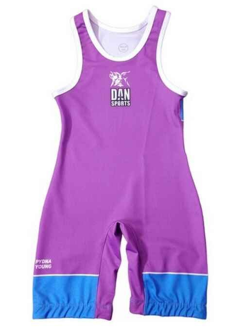 MALLOT LUCHA INFANTIL DANsports PYDNA YOUNG MORADO