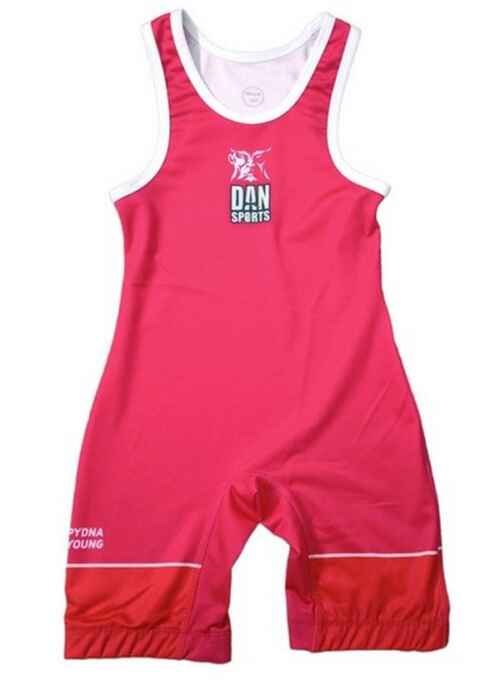 MALLOT LUCHA INFANTIL DANsports PYDNA YOUNG ROSA