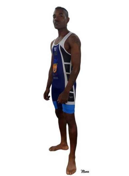 MALLOT LUCHA DANsports FVL SALAMINA MEN AZUL 2.0