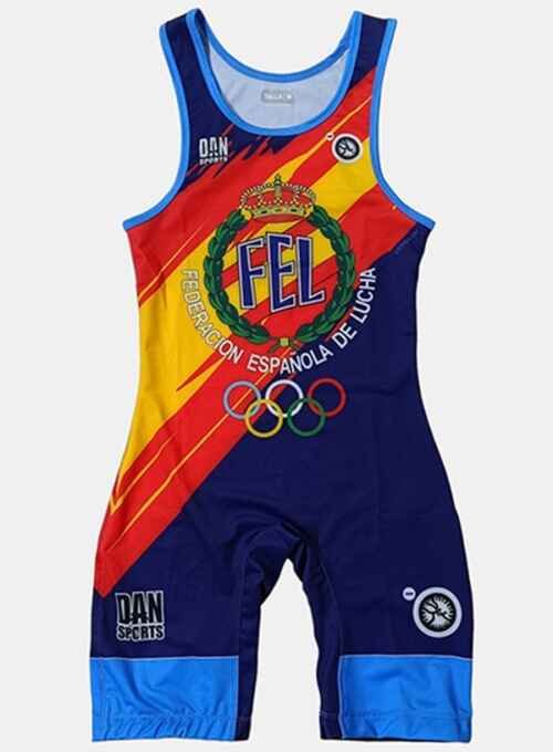 MALLOT LUCHA INFANTIL DAN FELODA VEXILLUM AZUL