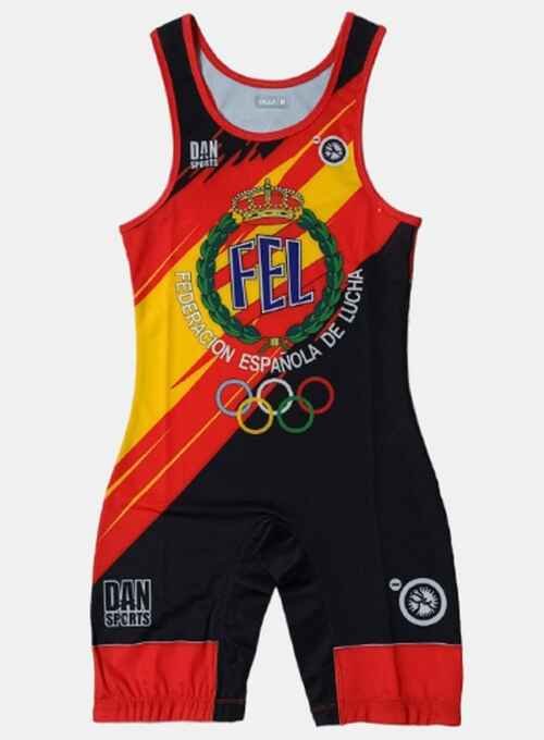 MALLOT LUCHA INFANTIL DAN FELODA VEXILLUM ROJO