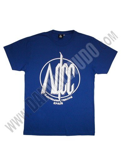 CAMISETA DAN ADCC SPAIN BLUE/BLANCO