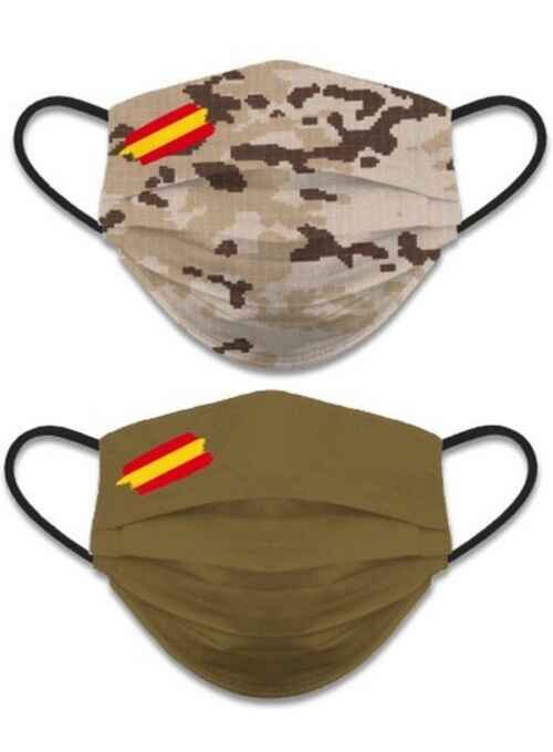 MASCARILLA REVERSIBLE ARIDA-COYOTE NO HOMOLOGADA