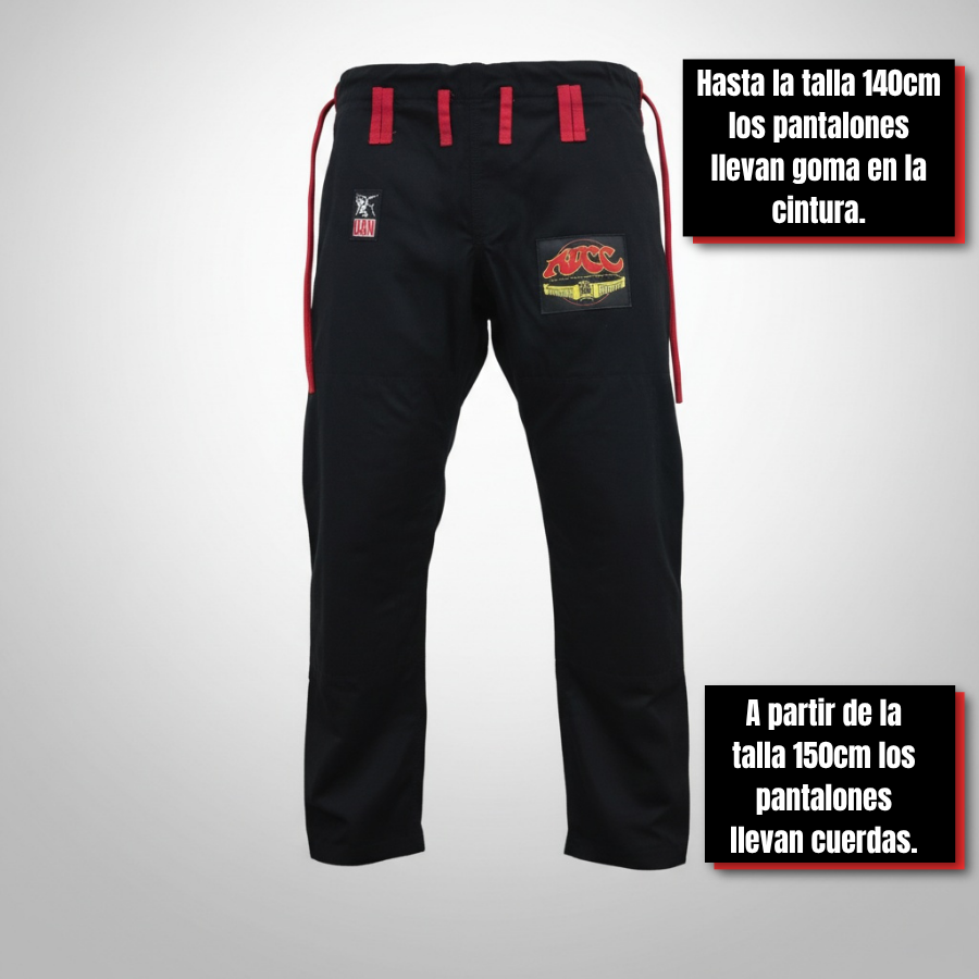 KIMONO DANvaletudo ADCC SPERRY NEGRO - Imagen 4