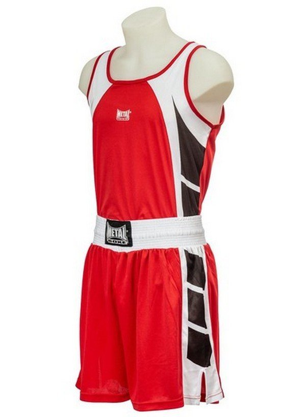 SET BOXEO METAL BOXE ROJO