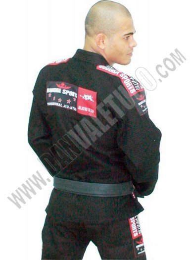 KIMONO BUDDHA JIU JITSU NEGRO - Imagen 2