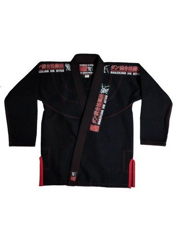 KIMONO DANvaletudo JAPAN GRIPS NEGRO - Imagen 6