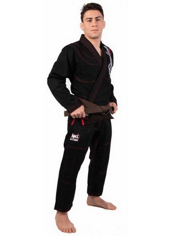 KIMONO BJJ NKL THUNDER NEGRO - Imagen 2