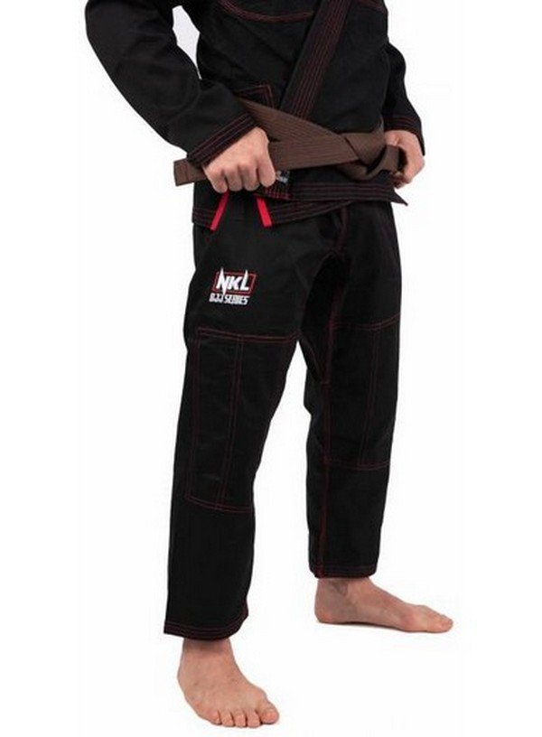 KIMONO BJJ NKL THUNDER NEGRO - Imagen 3