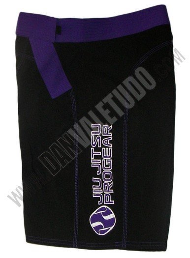 BERMUDA JIU JITSU PRO GEAR FAIXA ROXA - Imagen 3
