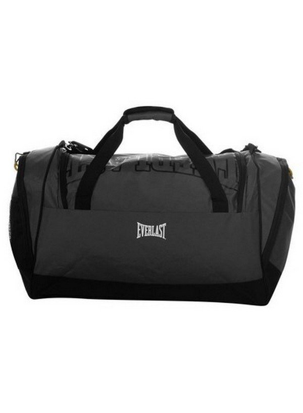 BOLSA DEPORTE EVERLAST HOLDALL CHARCOAL/NEGRO - Imagen 2