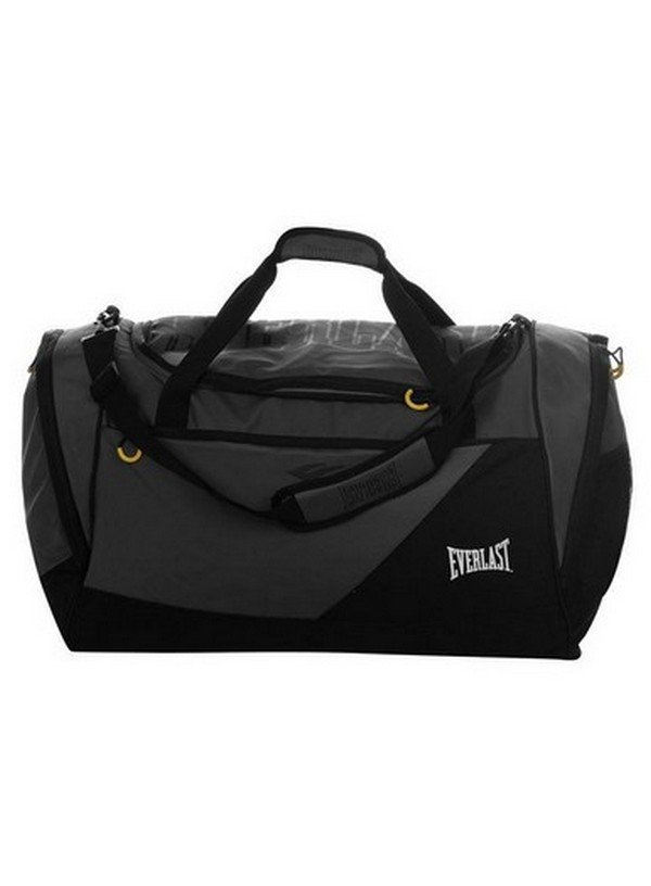 BOLSA DEPORTE EVERLAST HOLDALL CHARCOAL/NEGRO - Imagen 3