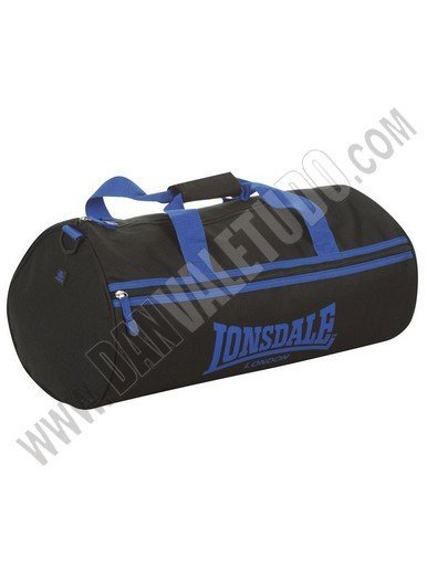 BOLSA DEPORTE LONSDALE NEGRO/BLUE - Imagen 2