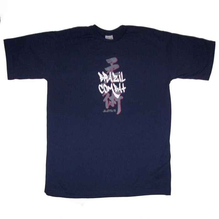 CAMISETA BRAZIL COMBAT JIUJITSU GI AZUL