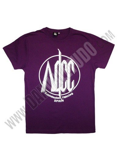 CAMISETA DAN ADCC SPAIN PURPLE/BLANCO