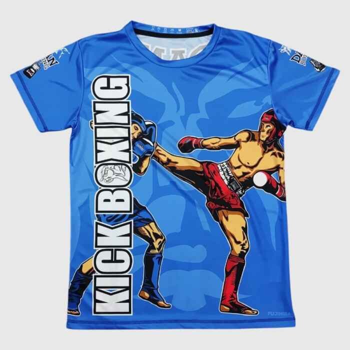 CAMISETA DANboxing FUJIHIRA AZUL DRY FIT