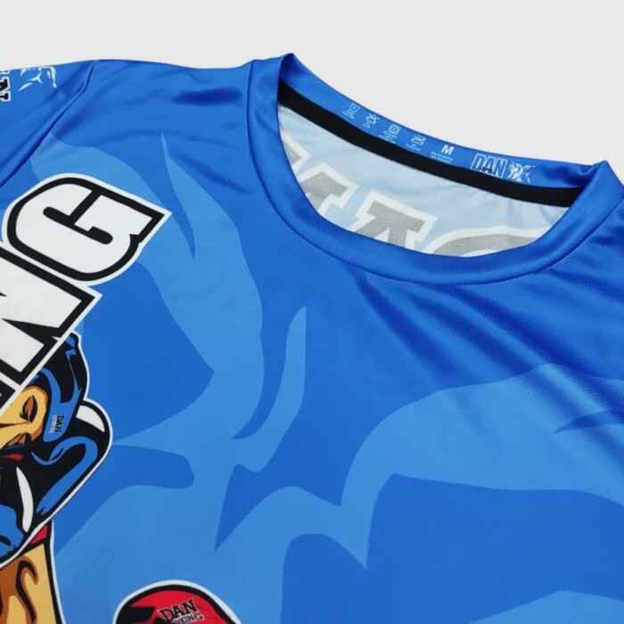 CAMISETA DANboxing FUJIHIRA AZUL DRY FIT - Imagen 3