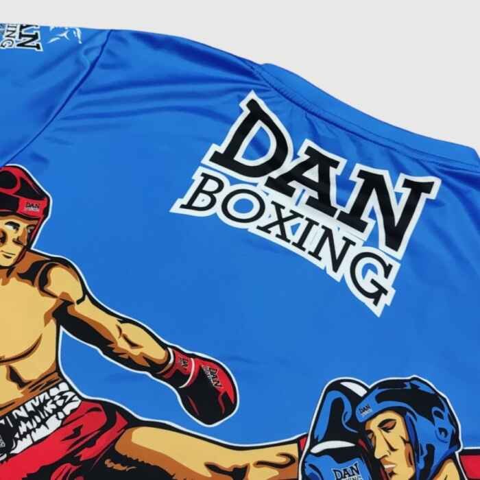 CAMISETA DANboxing FUJIHIRA AZUL DRY FIT - Imagen 4