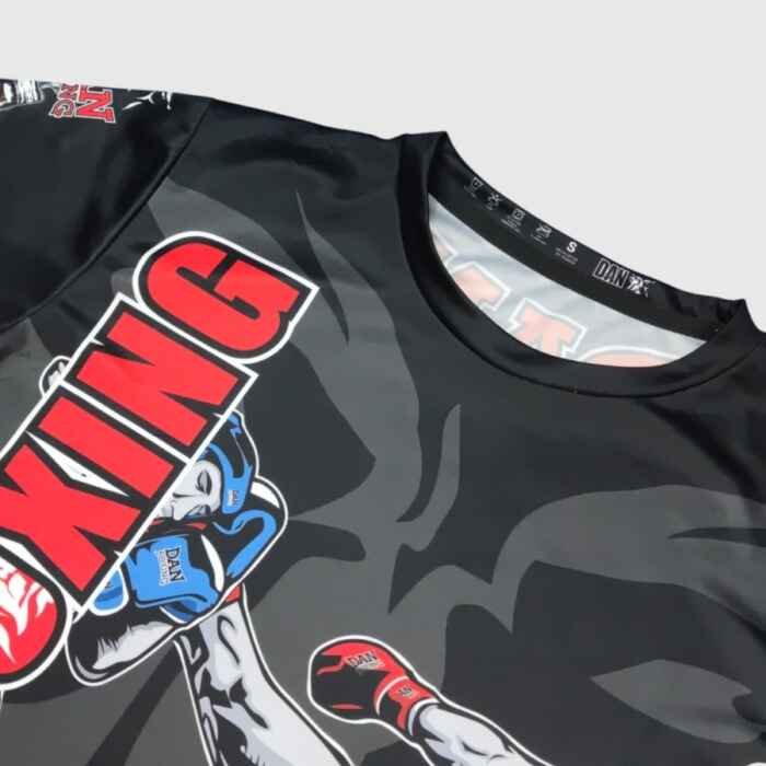 CAMISETA DANboxing FUJIHIRA NEGRA DRY FIT - Imagen 3