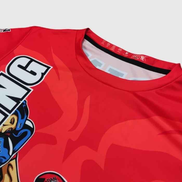CAMISETA DANboxing FUJIHIRA ROJA DRY FIT - Imagen 3