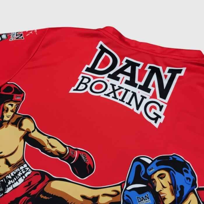 CAMISETA DANboxing FUJIHIRA ROJA DRY FIT - Imagen 4
