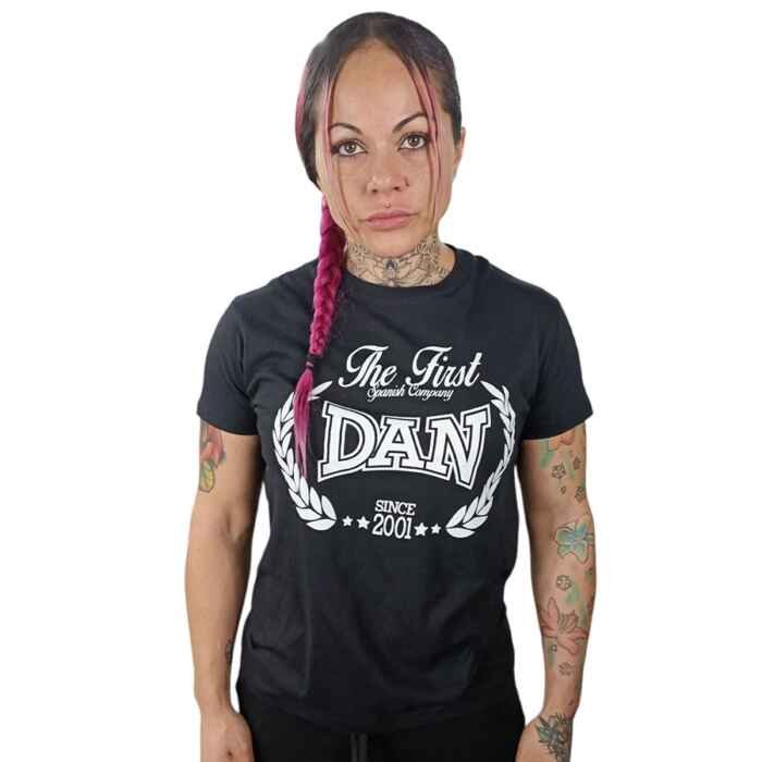 CAMISETA DANboxing GLOVE NEGRA - Imagen 2