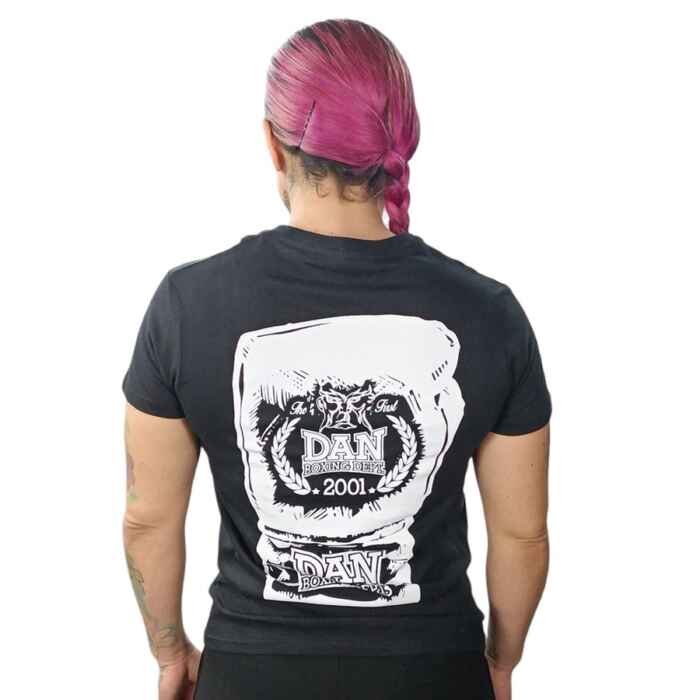 CAMISETA DANboxing GLOVE NEGRA - Imagen 4