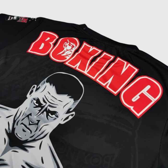 CAMISETA DANboxing HOMEBOY NEGRA DRY FIT - Imagen 4