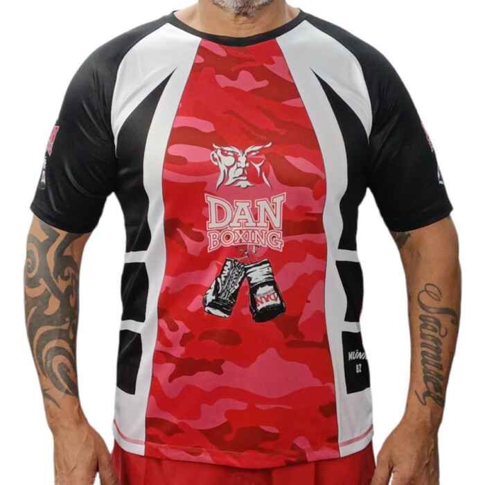 CAMISETA DANboxing MUNICH 82 DRY FIT ROJO - Imagen 2