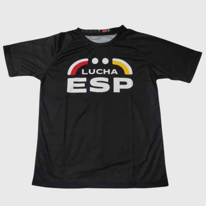 CAMISETA DAN LUCHA ESP FLANDES MERCHANDISING NEGRO