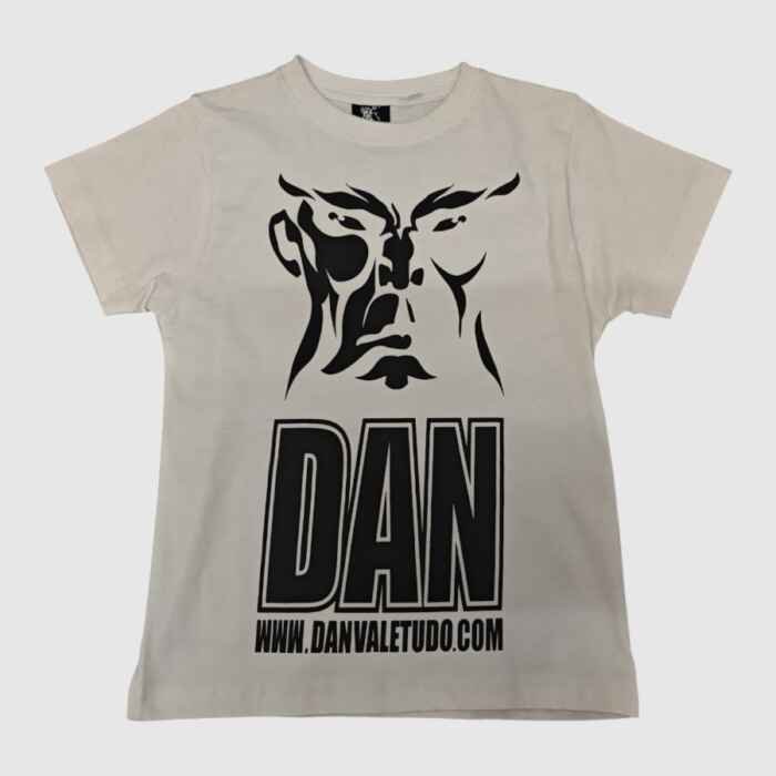 CAMISETA DAN FACE KIDS BLANCA