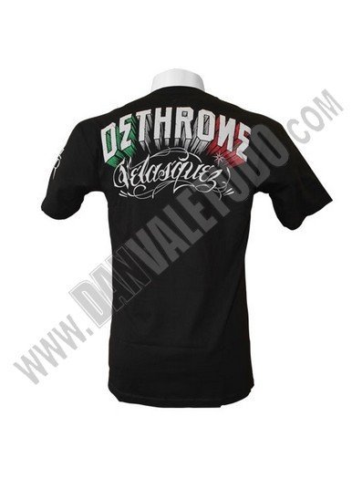 CAMISETA DETHRONE ROYALTY ROCK OF CAIN UFC 121 - Imagen 2