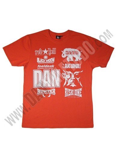 CAMISETA DAN WALK-IN ORANGE