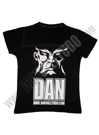 CAMISETA FEMENINA DAN ADCC SPAIN NEGRO/BLANCO - Imagen 2