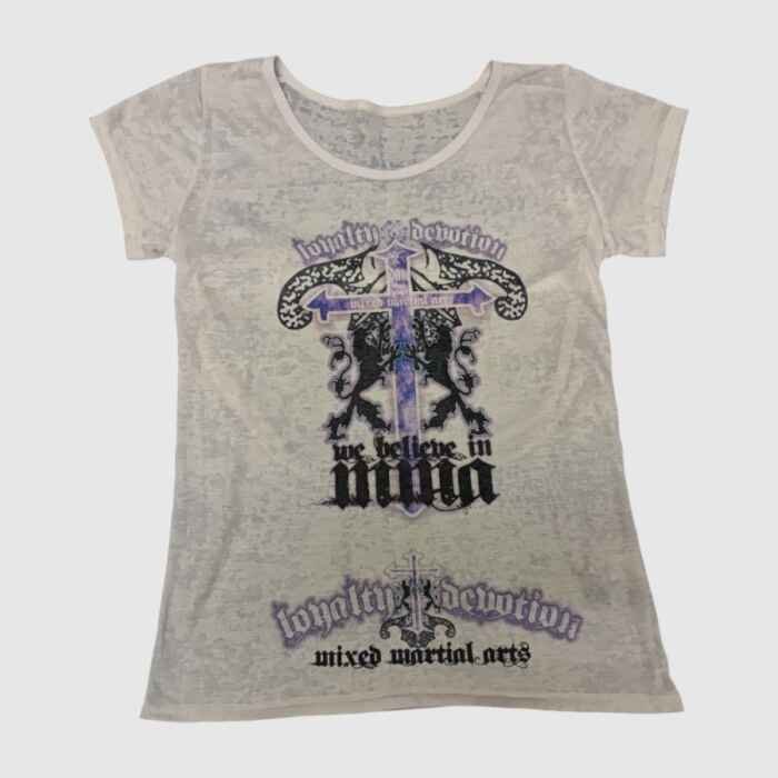 CAMISETA TIRANTES FEMENINA DAN MMA BELIEVERS CROSS GRETA