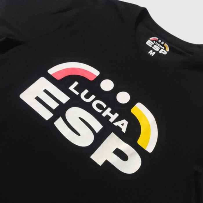 CAMISETA LUCHA ESP MERCHANDISING NEGRO - Imagen 2
