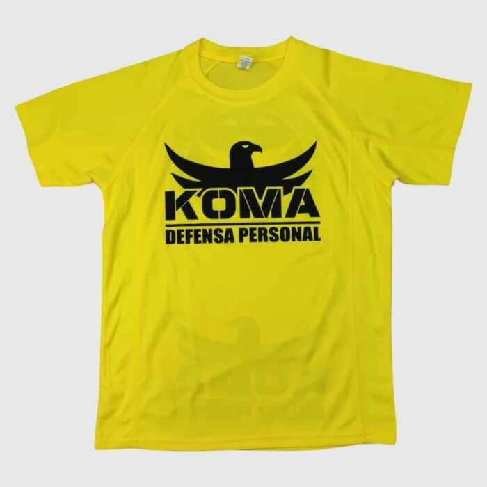 CAMISETA KOMA AMARILLA SER