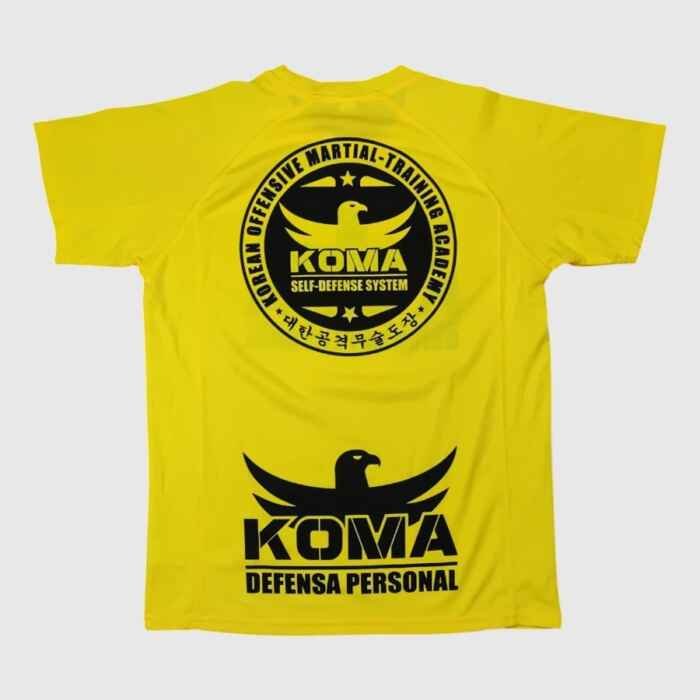 CAMISETA KOMA AMARILLA SER - Imagen 2