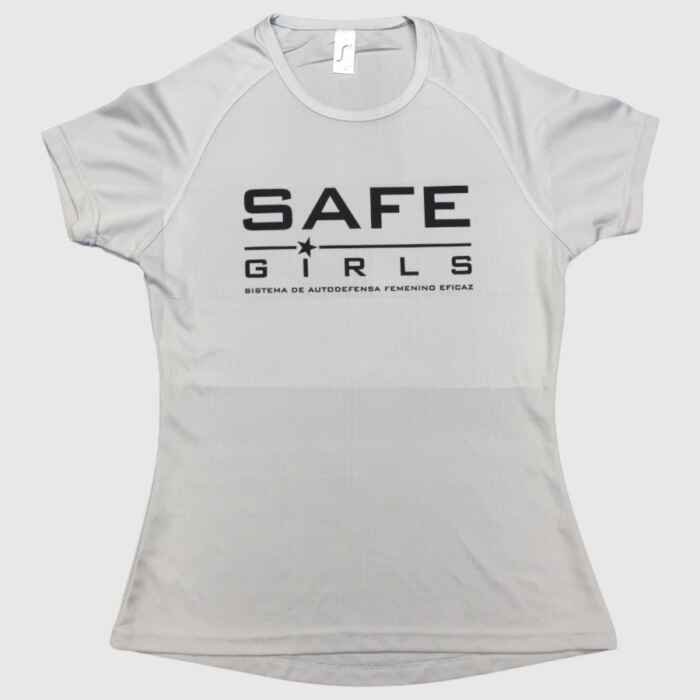 CAMISETA SAFE GIRLS DRY FIT GRIS