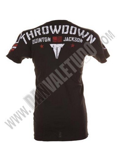 CAMISETA THROWDOWN RAMPAGE WARBIRD NEGRO - Imagen 2