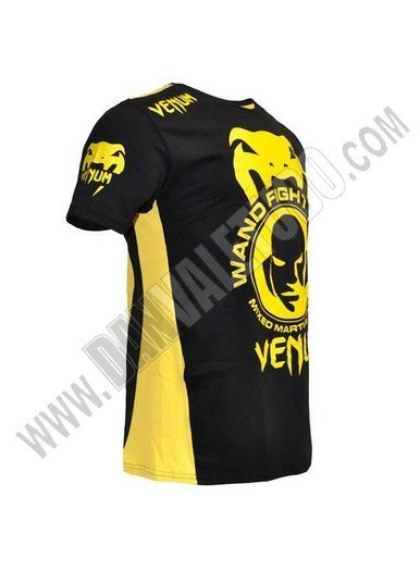 CAMISETA VENUM WAND TEAM SHOCKWAVE NEGRO&YELLOW - Imagen 3