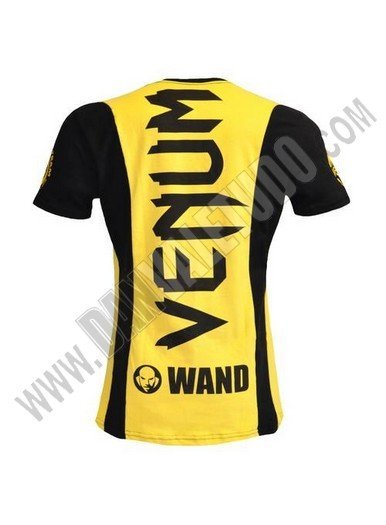 CAMISETA VENUM WAND TEAM SHOCKWAVE NEGRO&YELLOW - Imagen 4