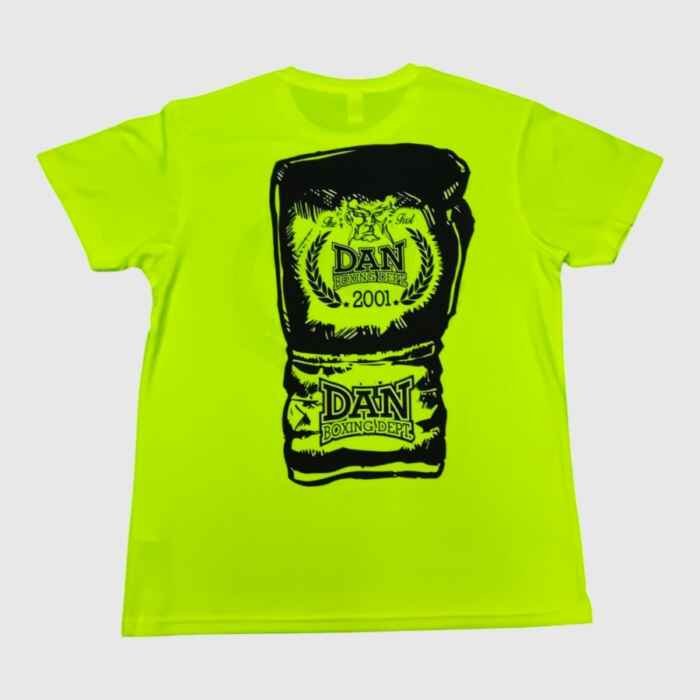 CAMISETA DANboxing GLOVE DRYFIT AMARILLO FLUOR - Imagen 2