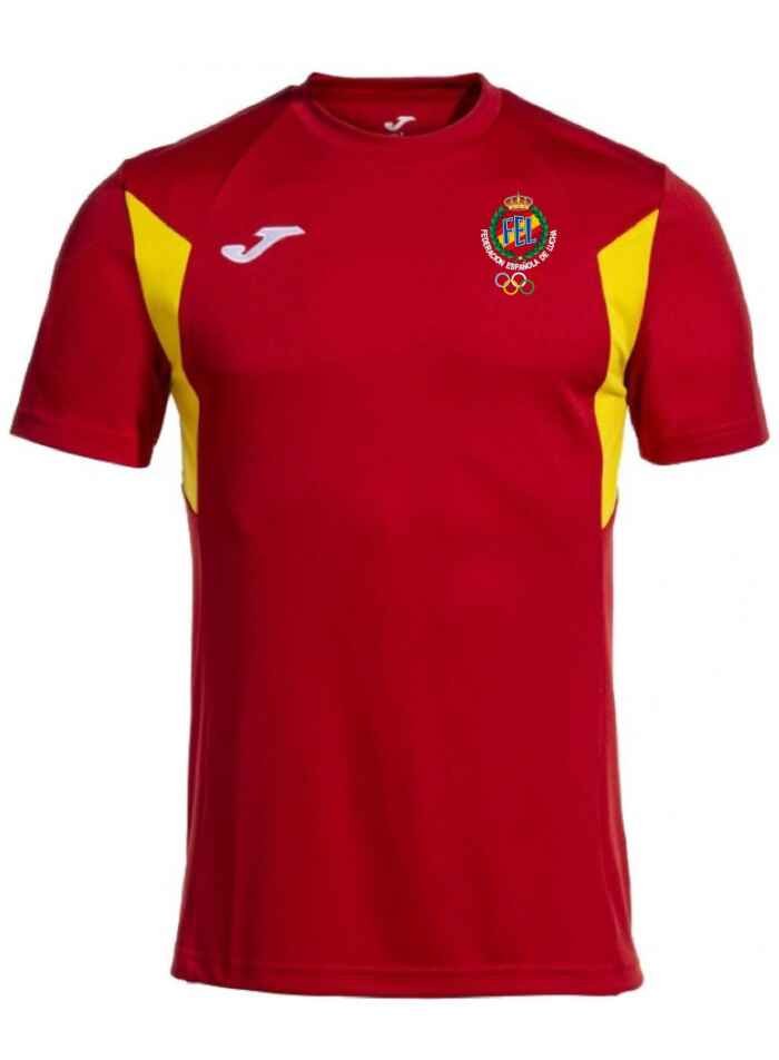 CAMISETA JOMA WINNER III FELODA ROJO/AMARILLO