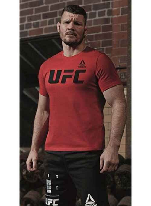 CAMISETA REEBOK UFC ROJO/NEGRO