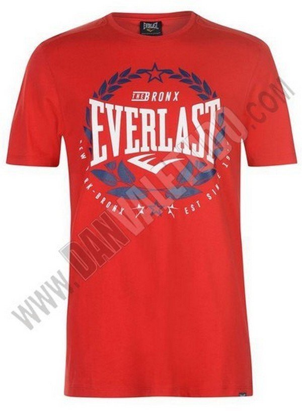 CAMISETA EVERLAST LOGO SHIELD RED